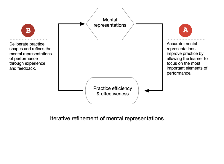 Mental models and deliberate practice